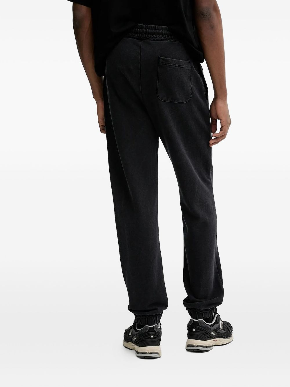embroidered-logo drawstring track pants - 2