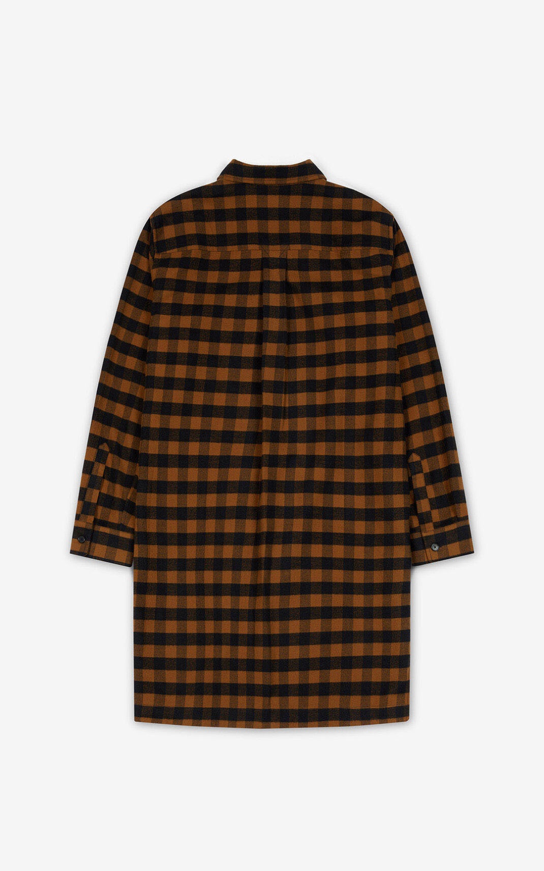 Long plaid shirt - 5