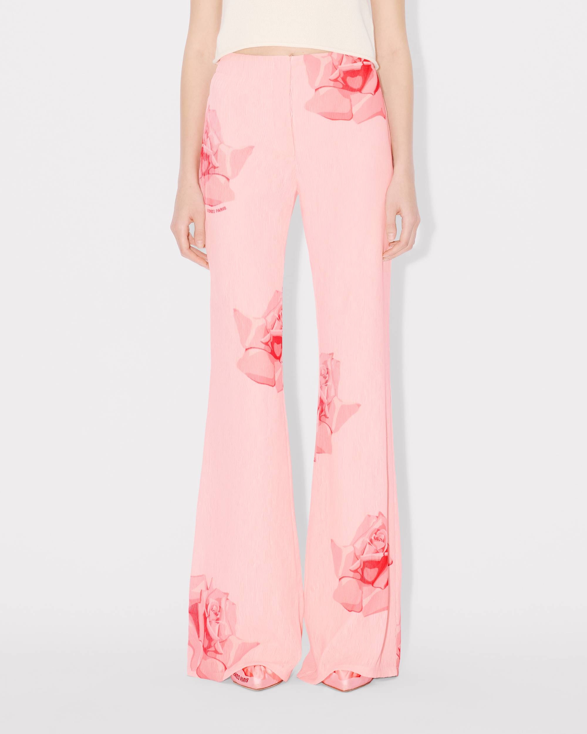 'KENZO Rose' pleated pants - 2