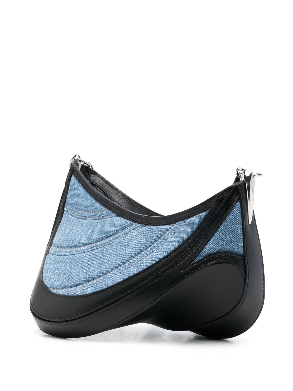 small Spiral Curve 01 denim bag - 3
