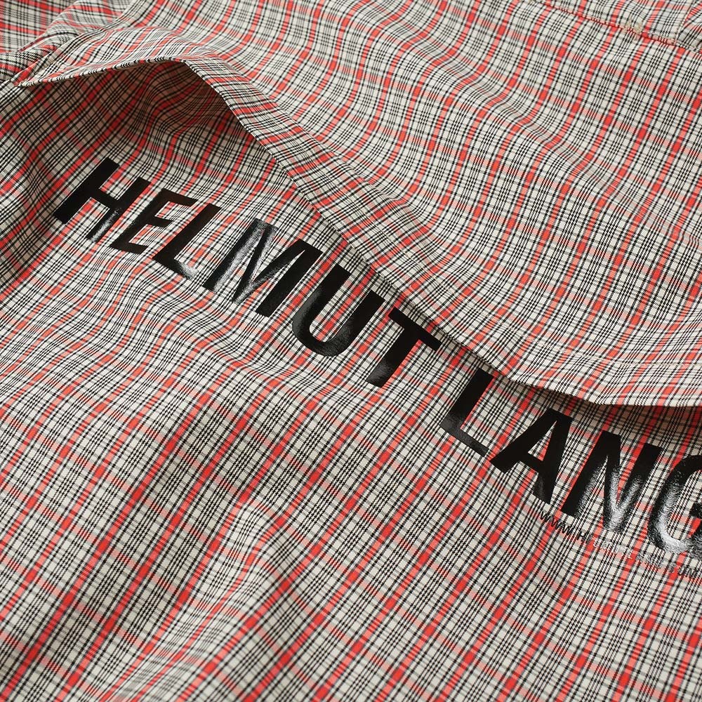 Helmut Lang Logo Checked Windbreaker Jacket - 5