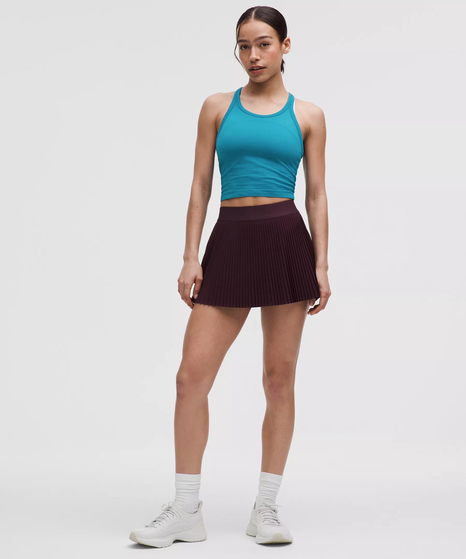 Swiftly Tech Cropped Racerback Tank Top 2.0 - 2