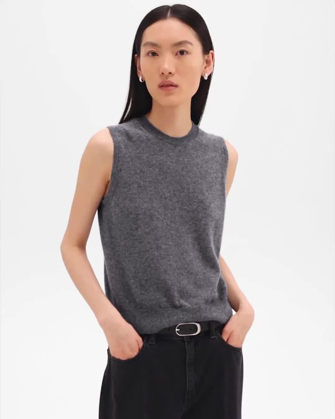 Sweater Shell in Cashmere - 6