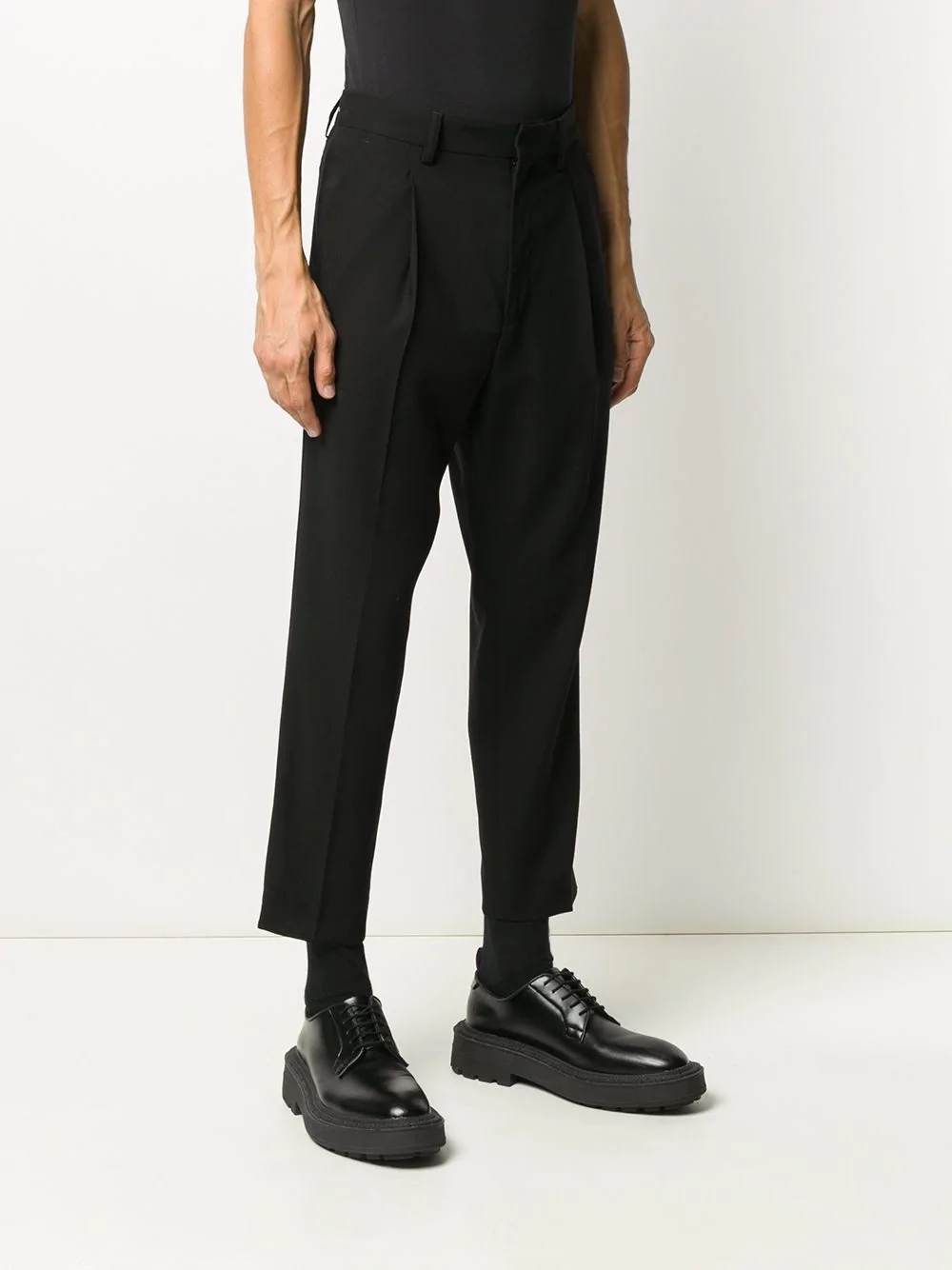 cropped tailored trousers - 3