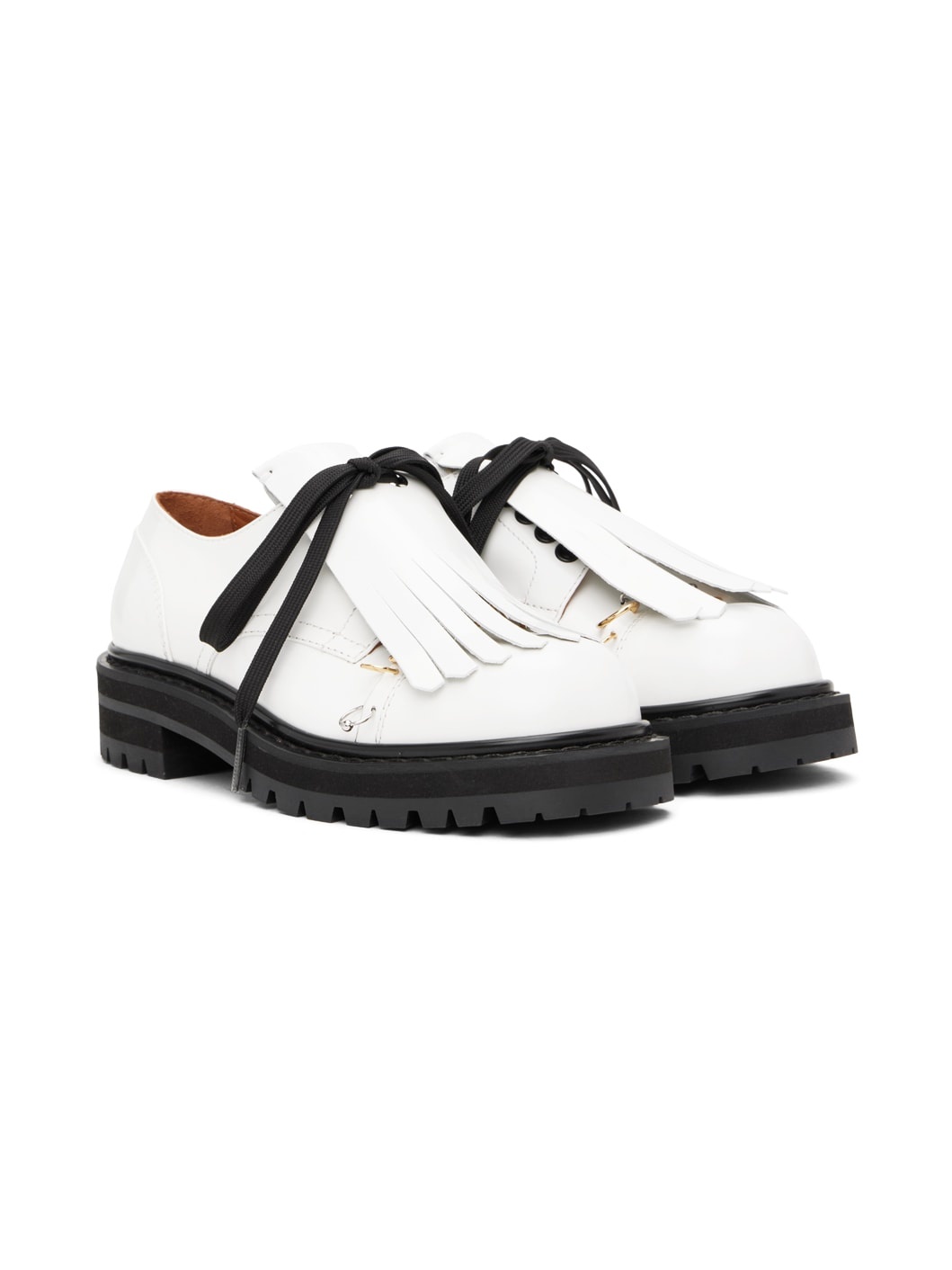 White Dada Derbys - 4
