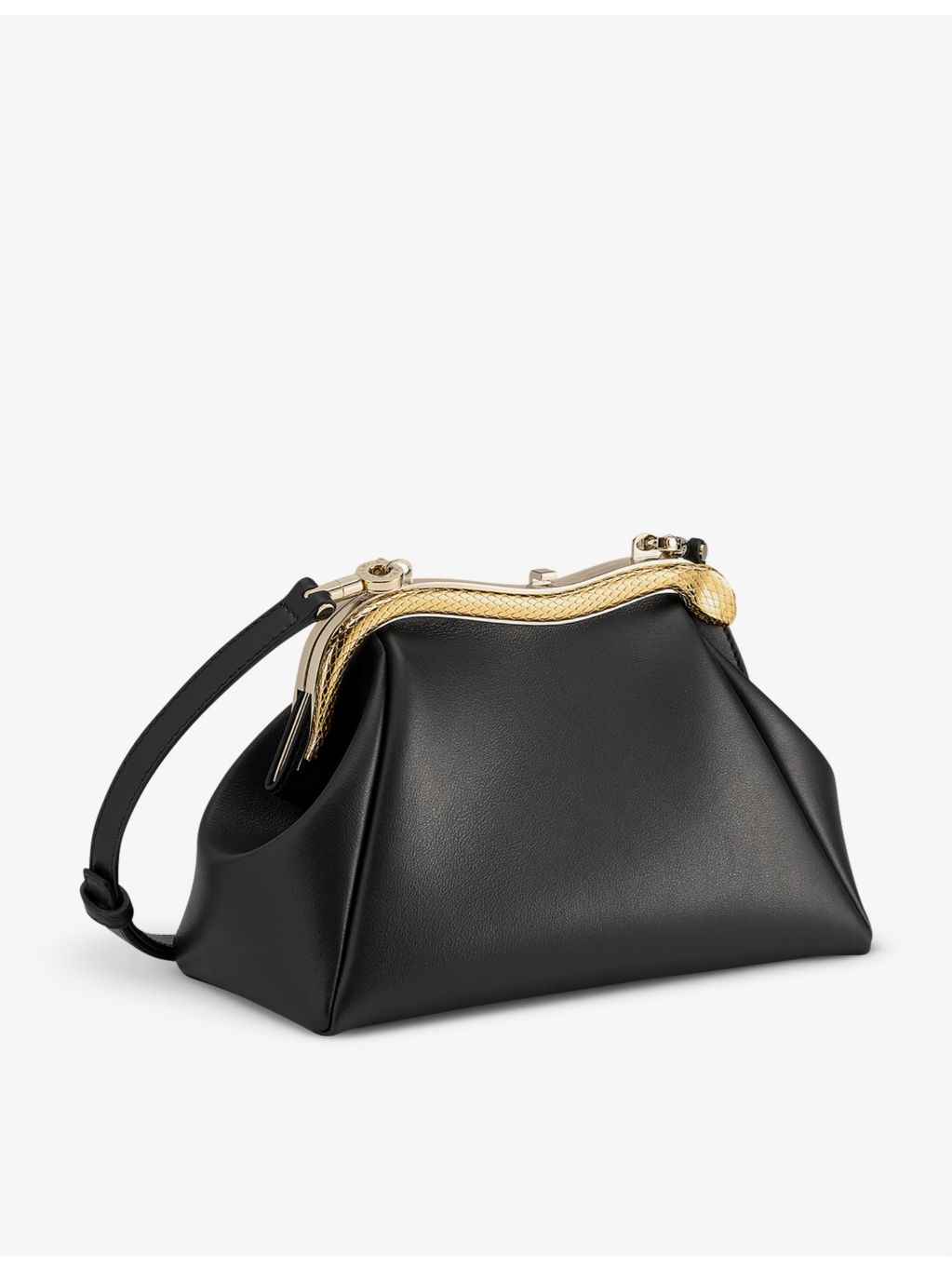 Bvlgari x Mary Katrantzou Serpenti leather clutch bag - 3