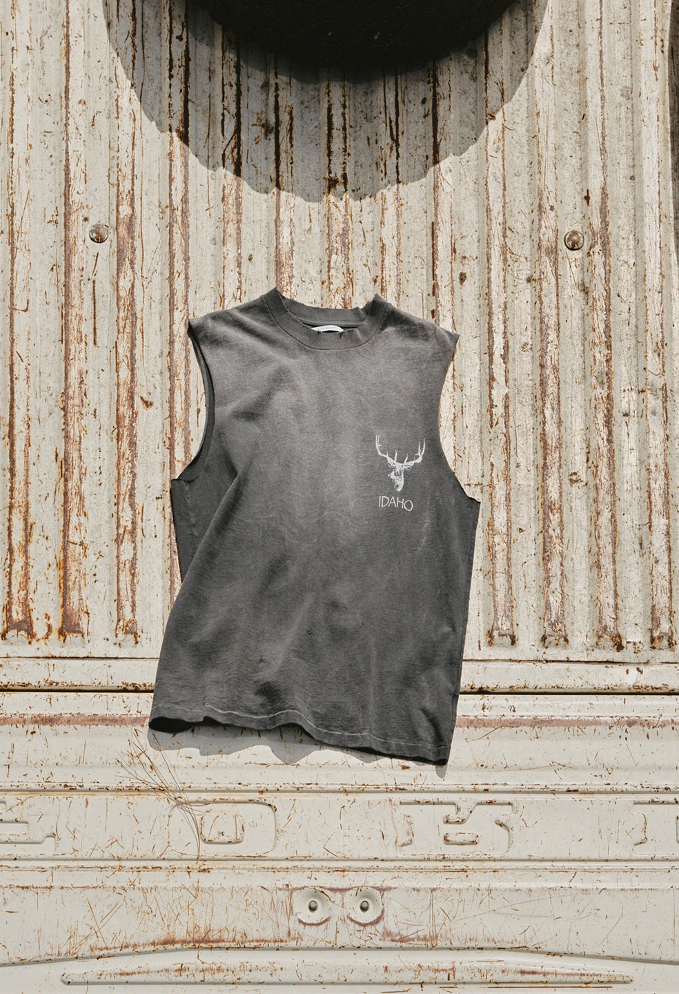 VINTAGE CUT OFF TEE - 7