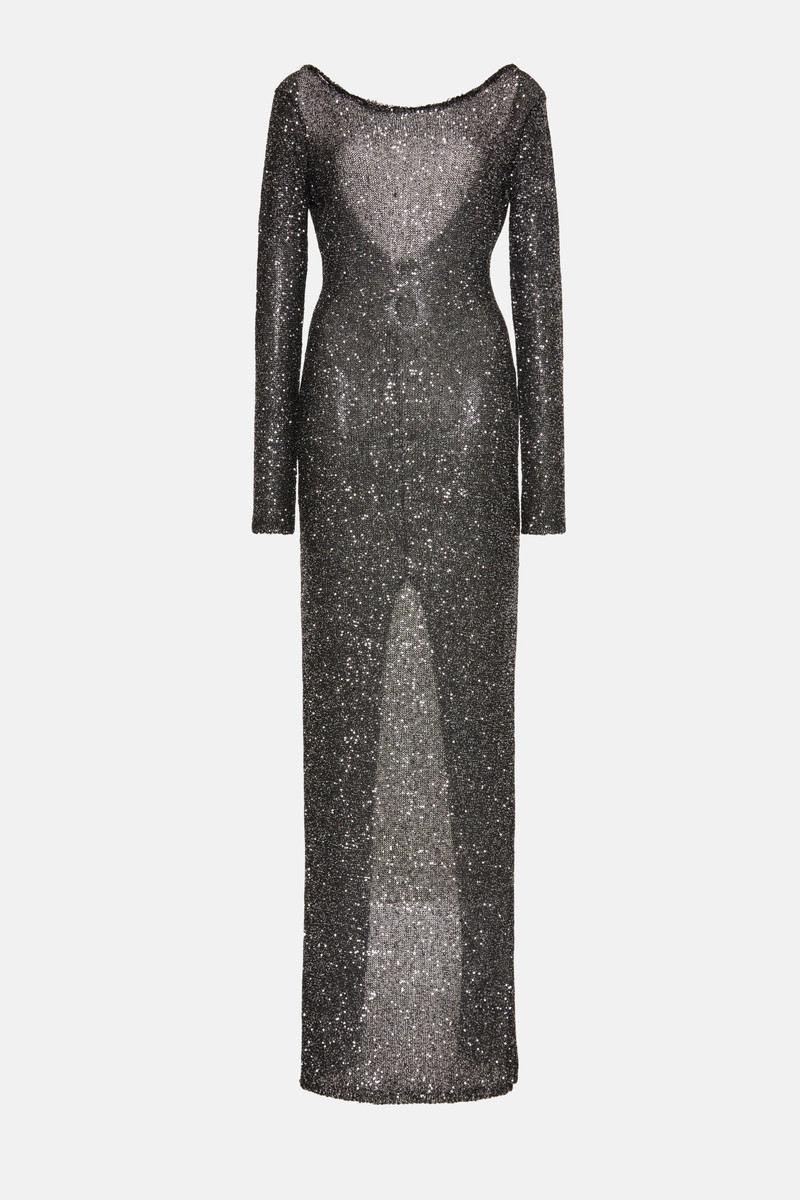 SEQUIN LONG DRESS - 1
