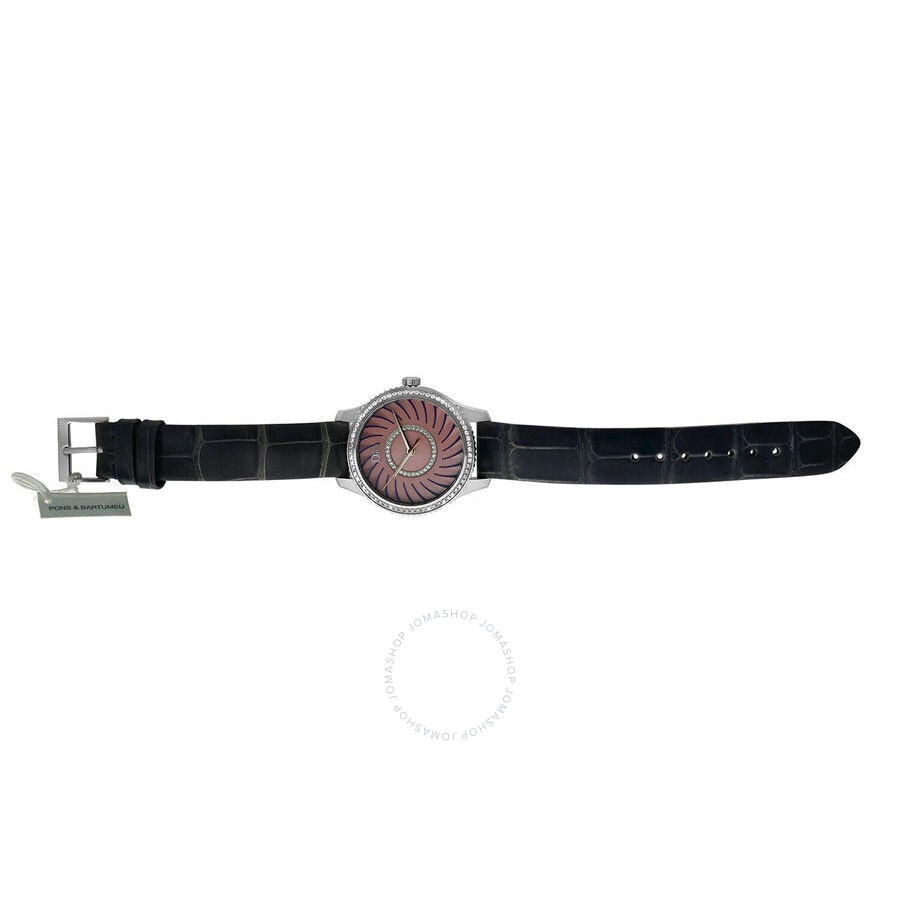 Dior VIII Montaigne Quartz Diamond Pink Dial Ladies Watch CD152113A001 - 5
