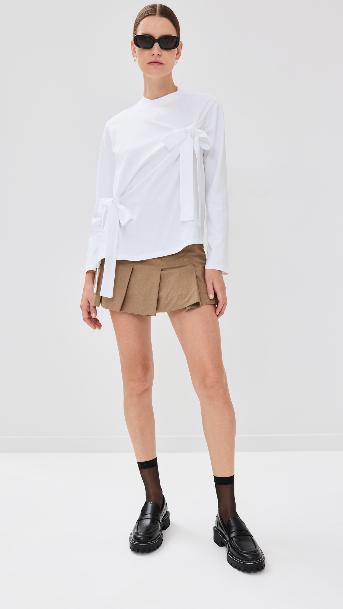 【CECILIE BAHNSEN】OCTOBER Tシャツ Cecilie Bahnsen October Top | Shopbop