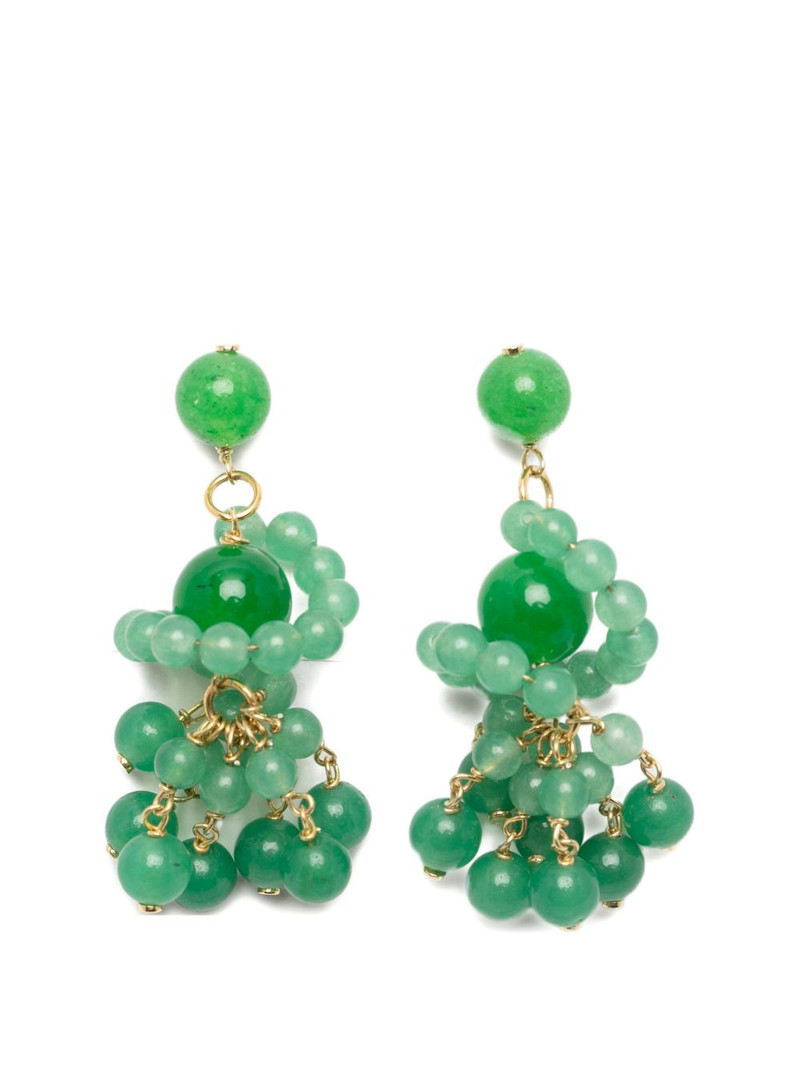 beaded drop earrings 1