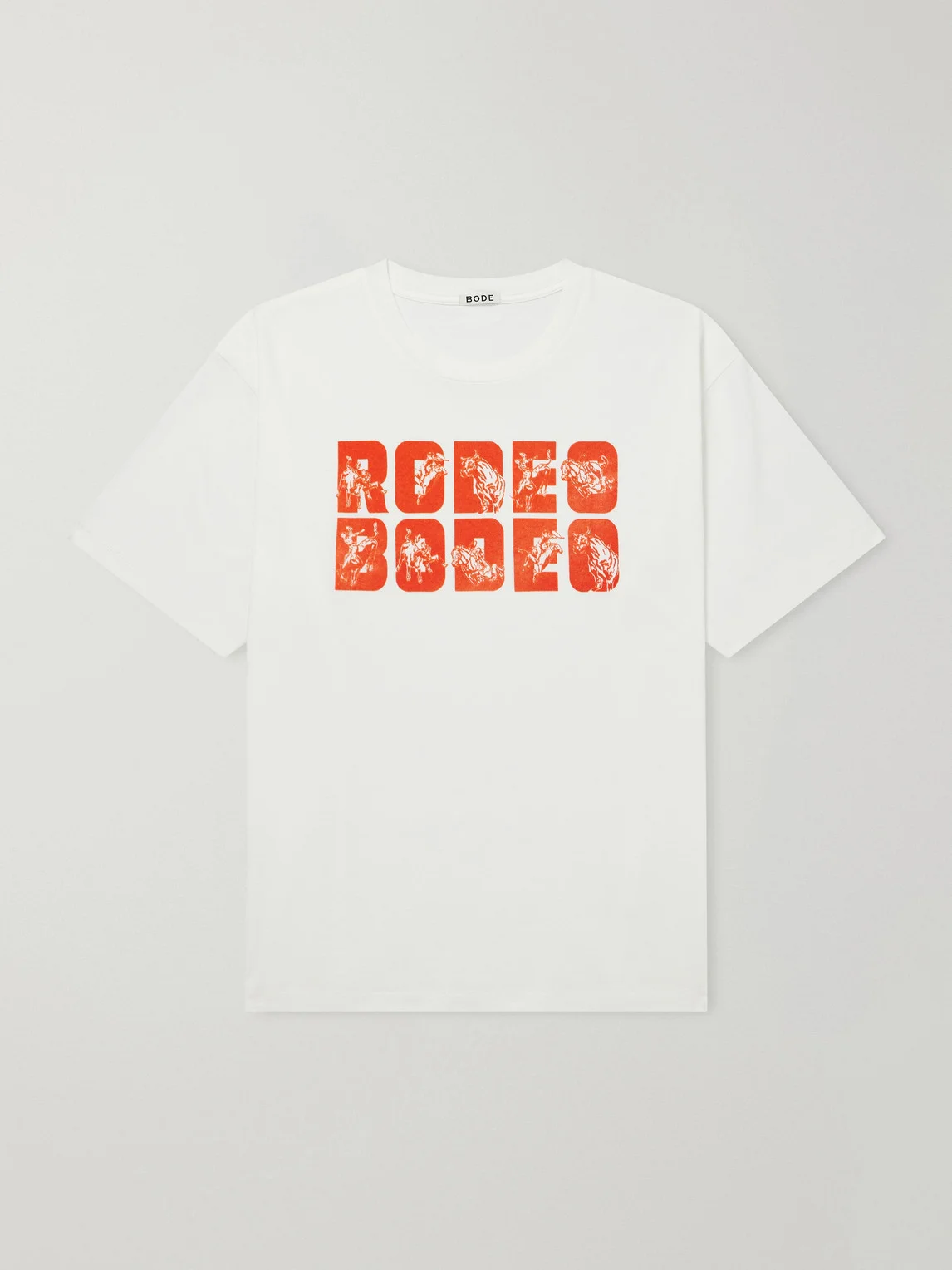 Rodeo Bodeo Printed Cotton-Jersey T-Shirt - 1