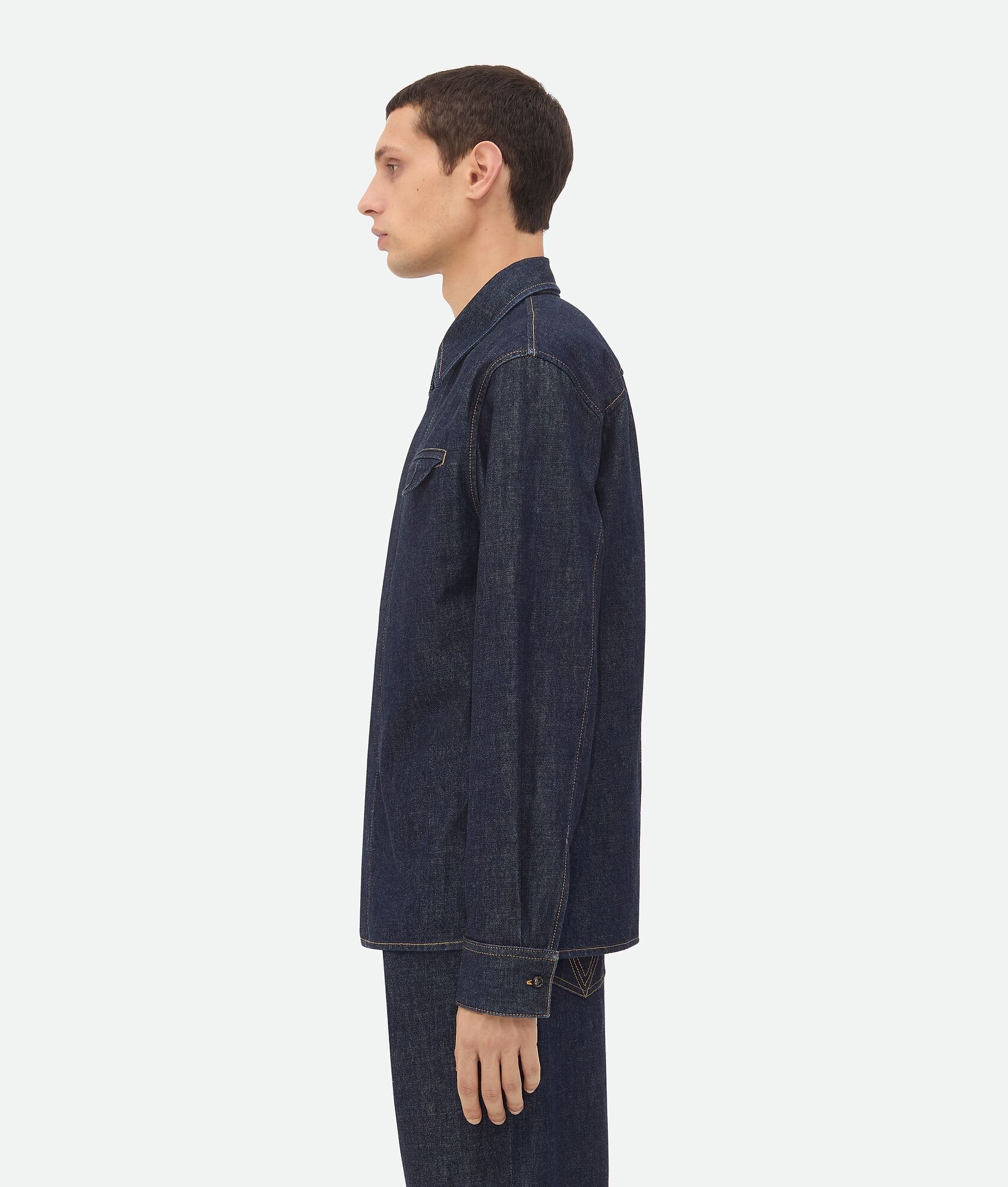Indigo Denim Shirt - 2