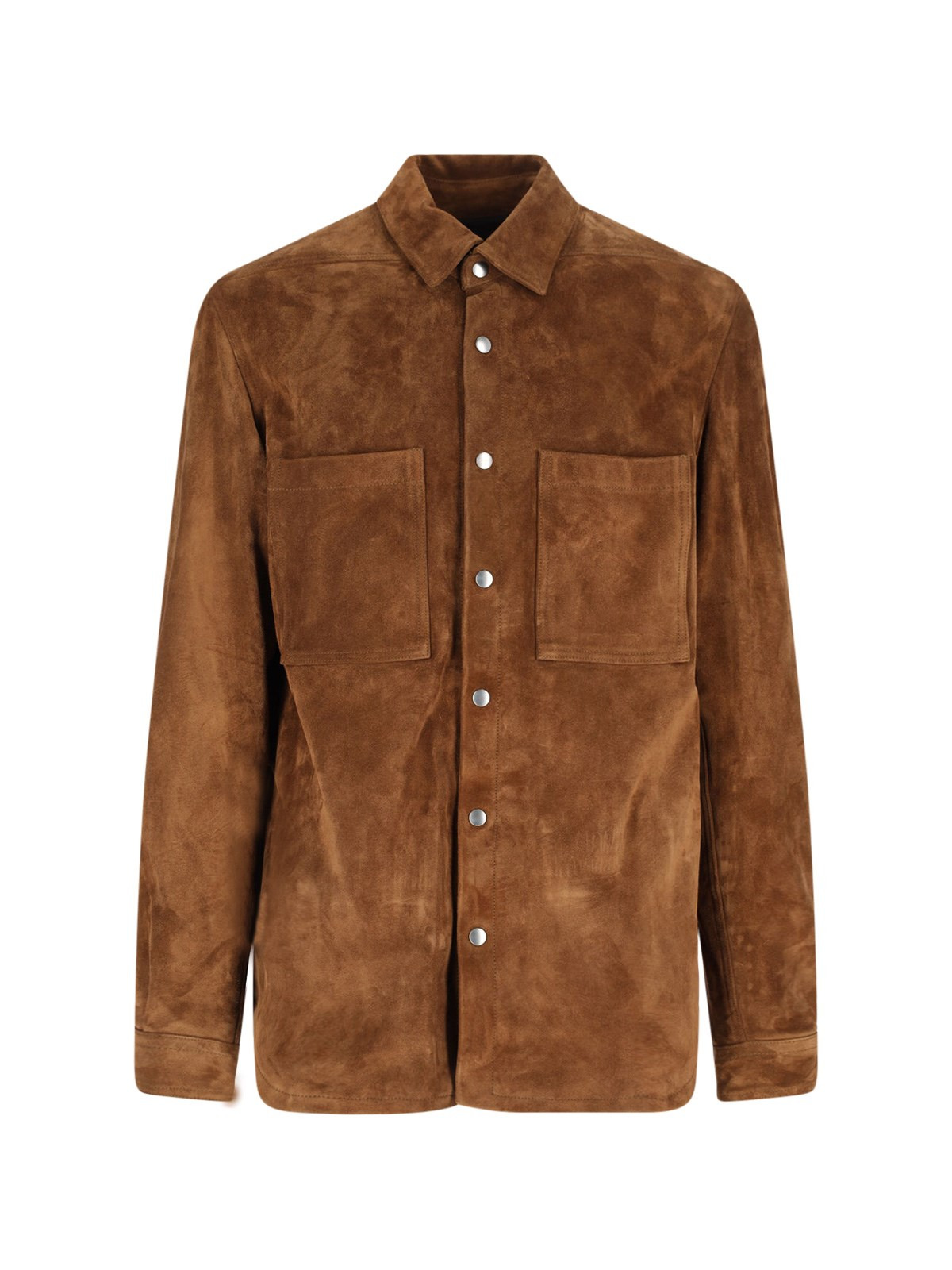 SUEDE SHIRT JACKET - 1