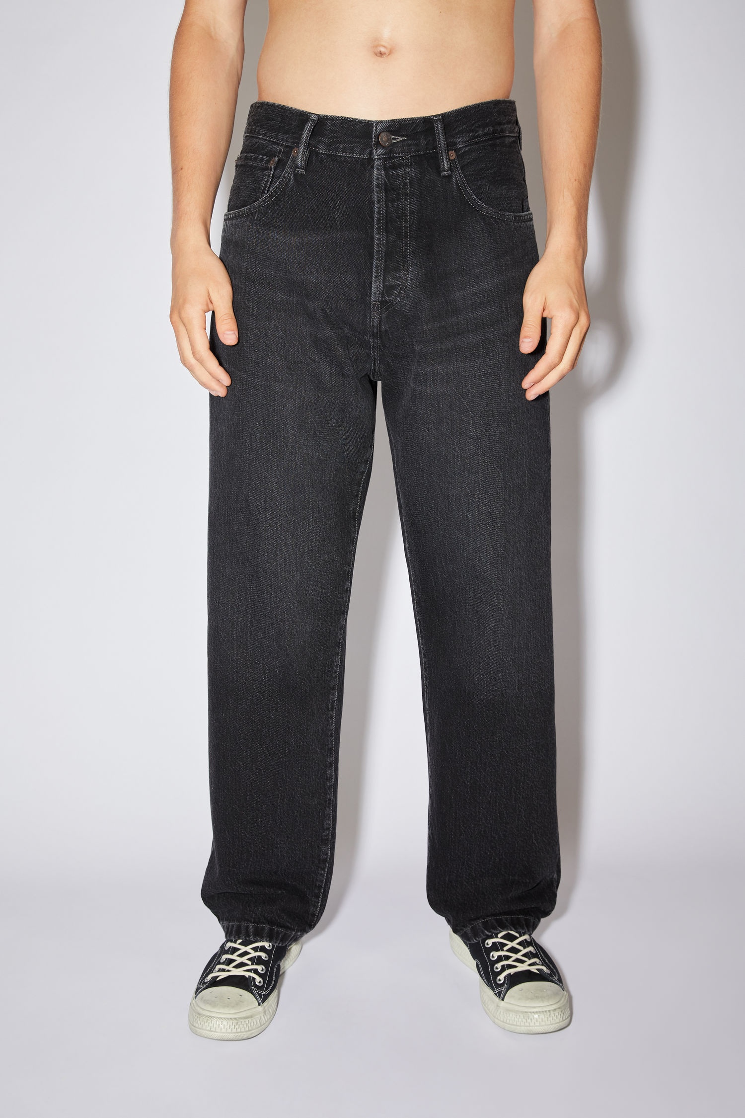 Loose fit jeans - Black - 4