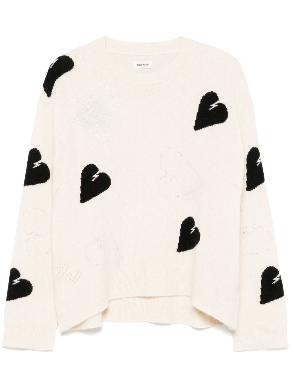 heart sweater - 1