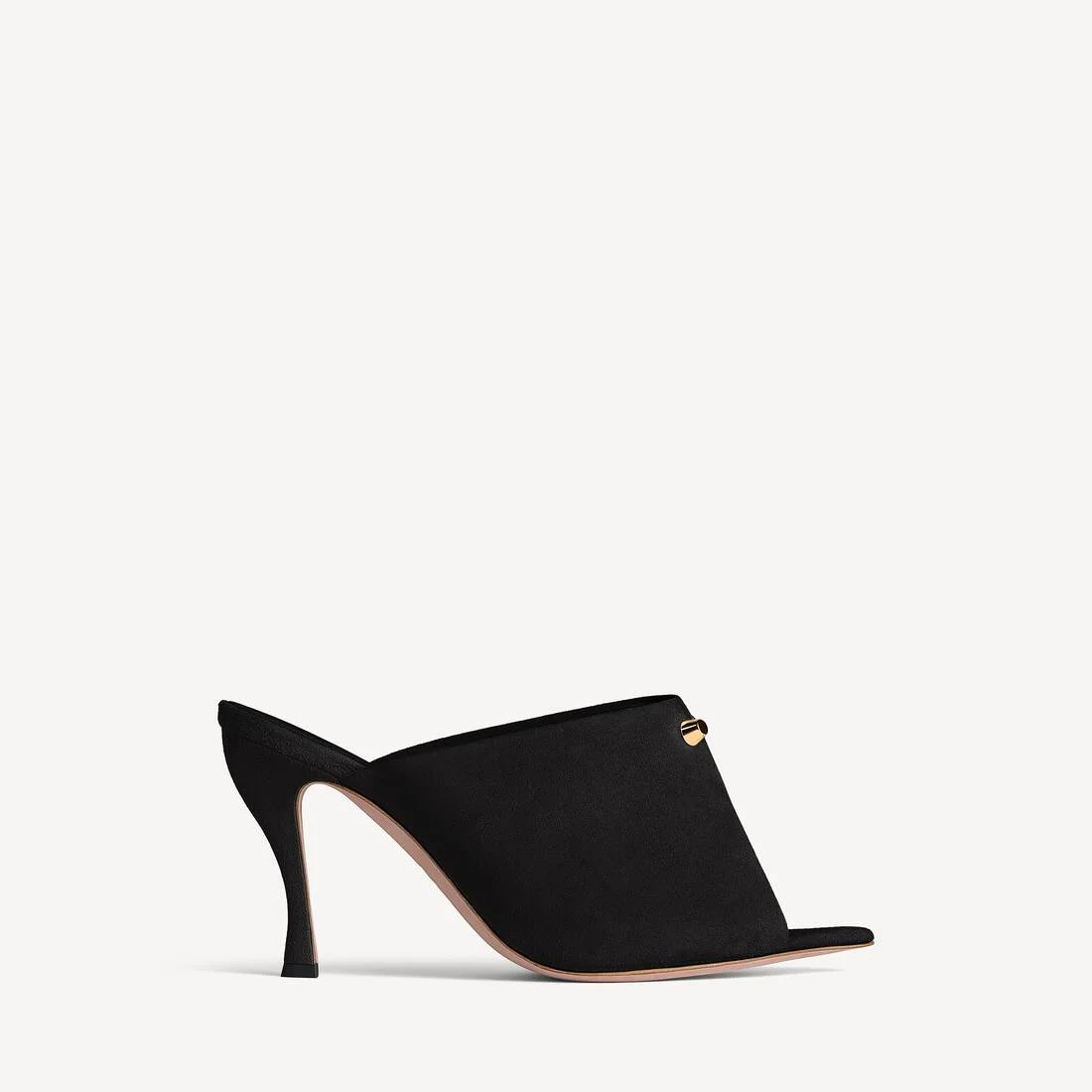 Women's Midnight City Mule in Black - 1