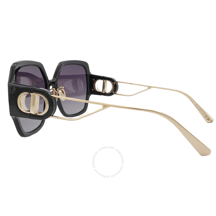 Dior 30MONTAIGNE S6U Smoke Gradient Oversized Ladies Sunglasses CD40083U 01B 58 - 4