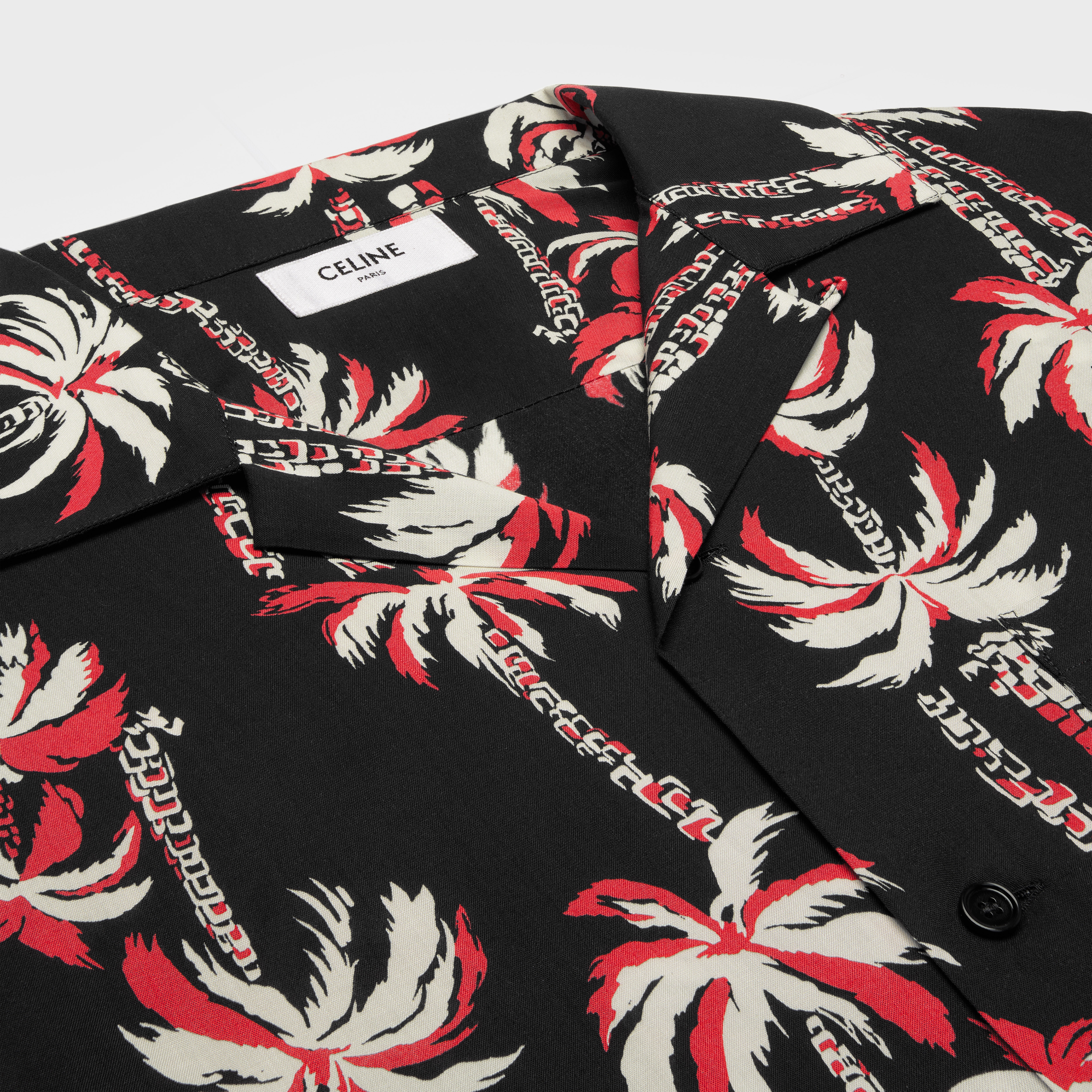 Hawaiian shirt in printed viscose - 3