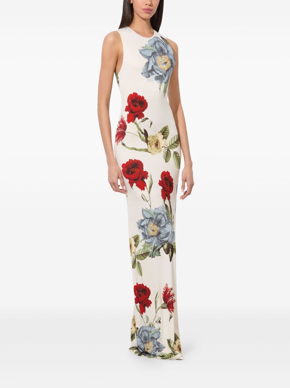 Delora floral-print maxi dress - 3