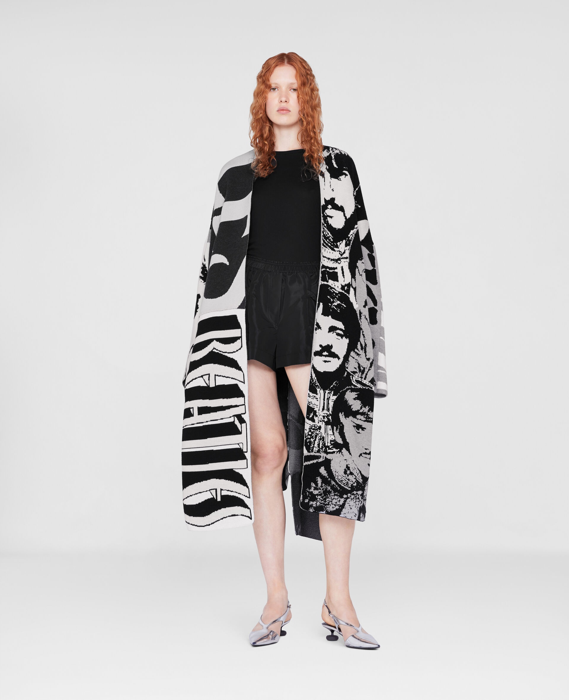 Get Back Paneled Knit Coat - 2