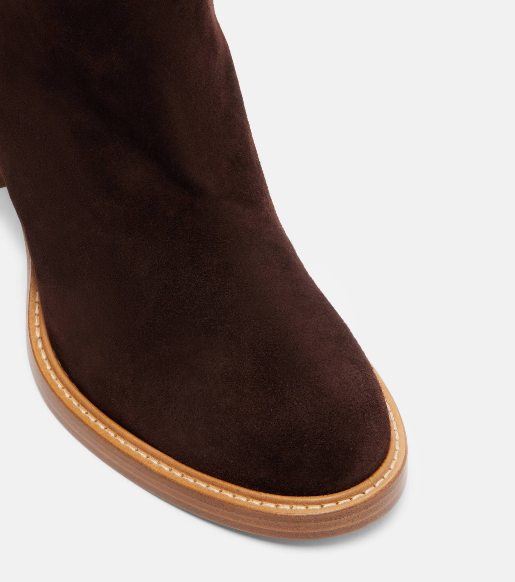 Bocca suede knee-high boots - 5