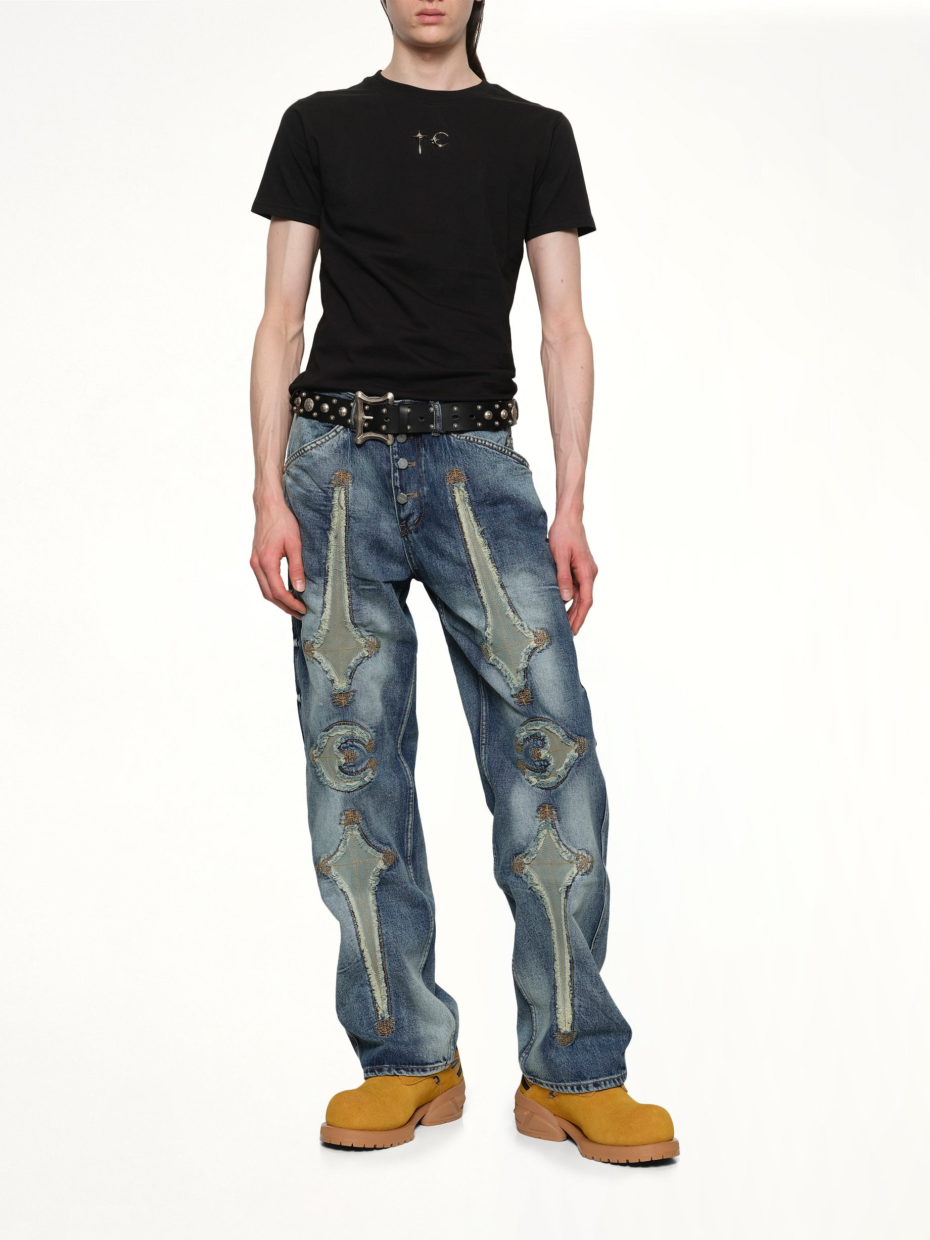 TC Slim T-Shirt in Black - 4