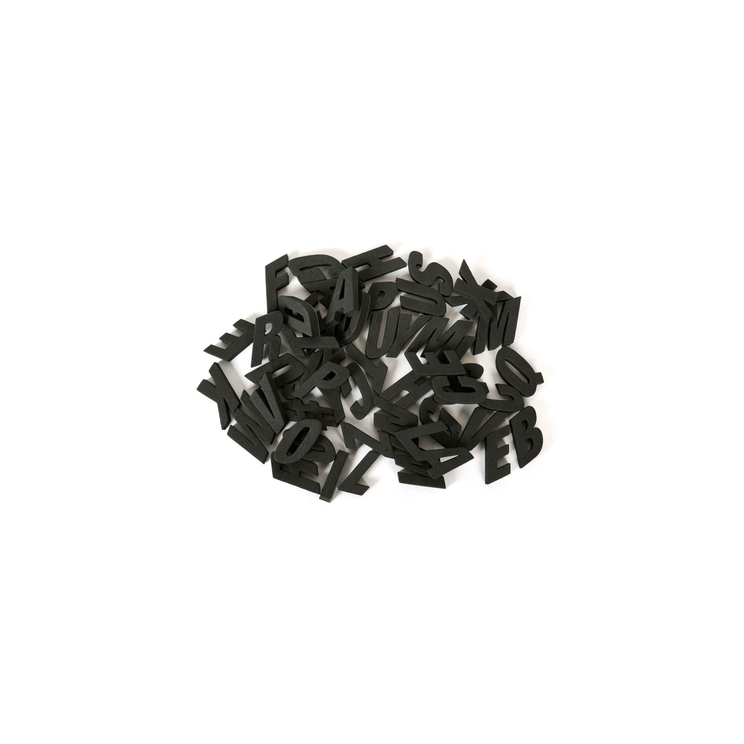 PALACE ALPHABET FRIDGE MAGNETS BLACK - 2