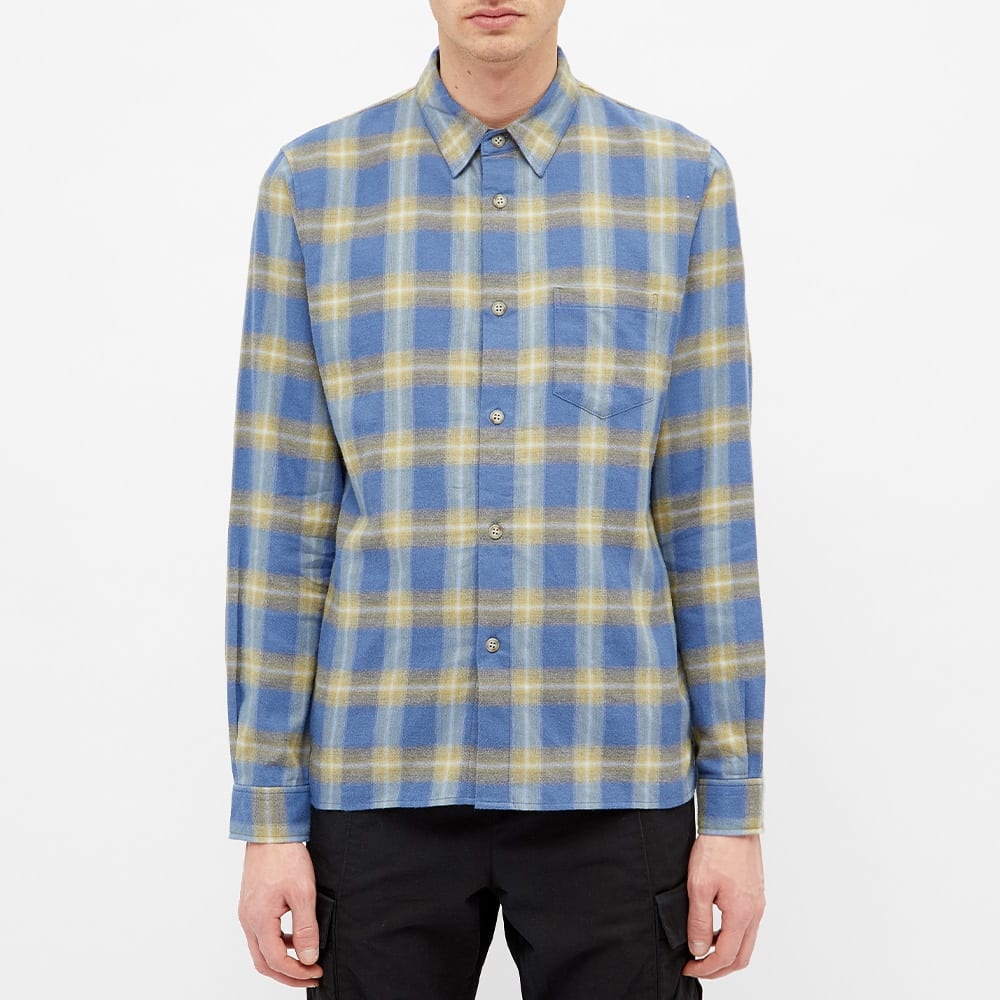 John Elliott Sly Cotton Straight Hem Shirt - 4