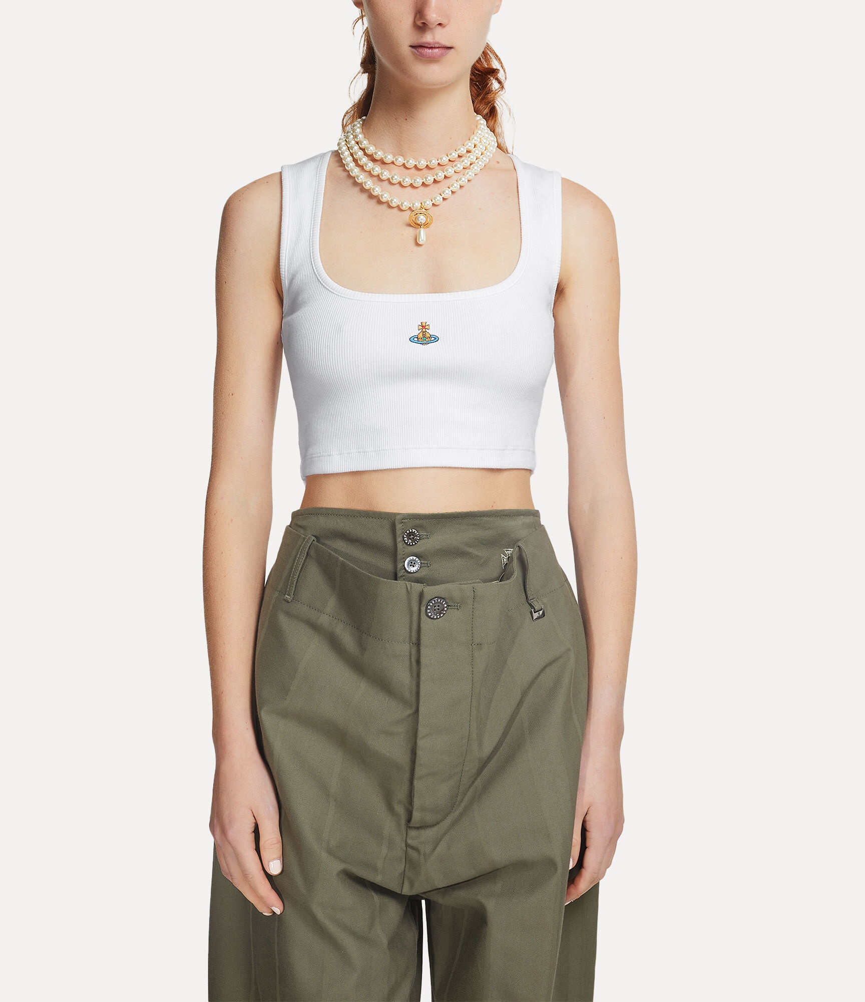 CROP QUERELLE VEST - 5