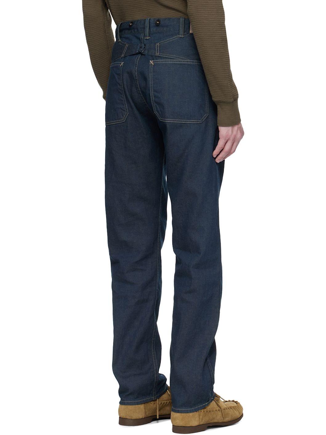 Indigo Engineer Fit Jeans - 3
