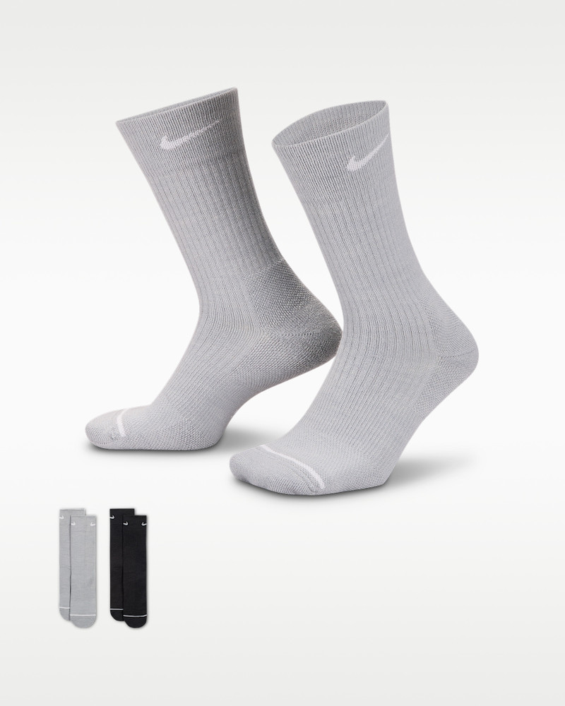 Nike Everyday Wool Cushioned Crew Socks (2 Pairs) 1