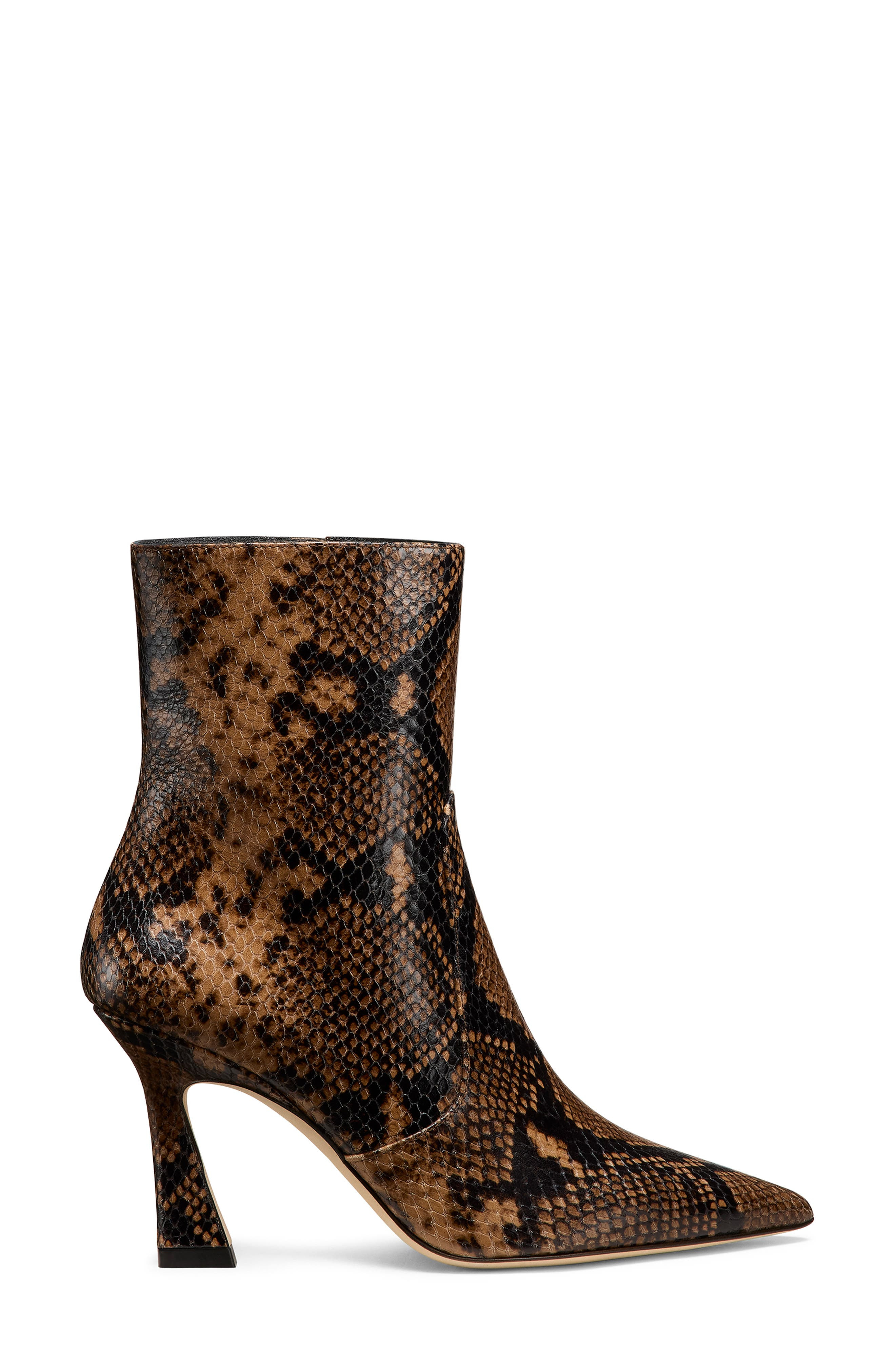 Stuart Weitzman Vinnie Zip Bootie 85 in Espresso at Nordstrom - 3