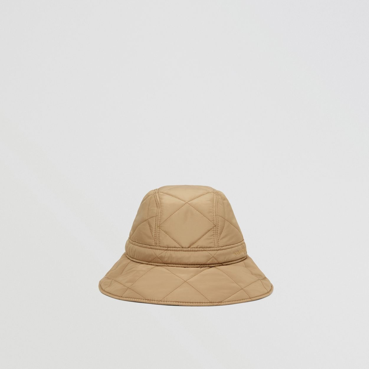 Logo Detail Quilted Bucket Hat - 1