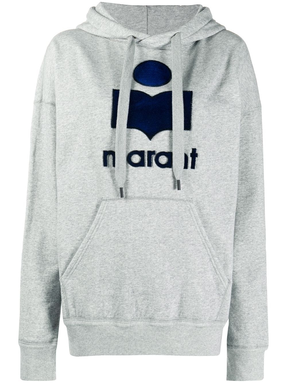 oversized logo hoodie - 1