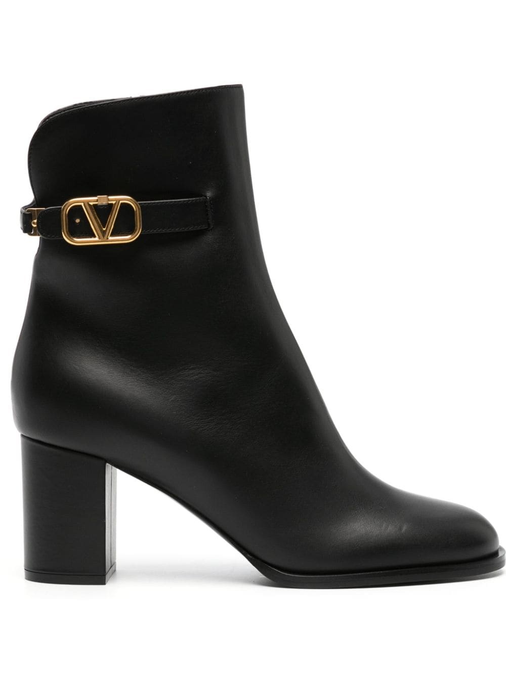 VLogo Signature 70mm leather boots - 1