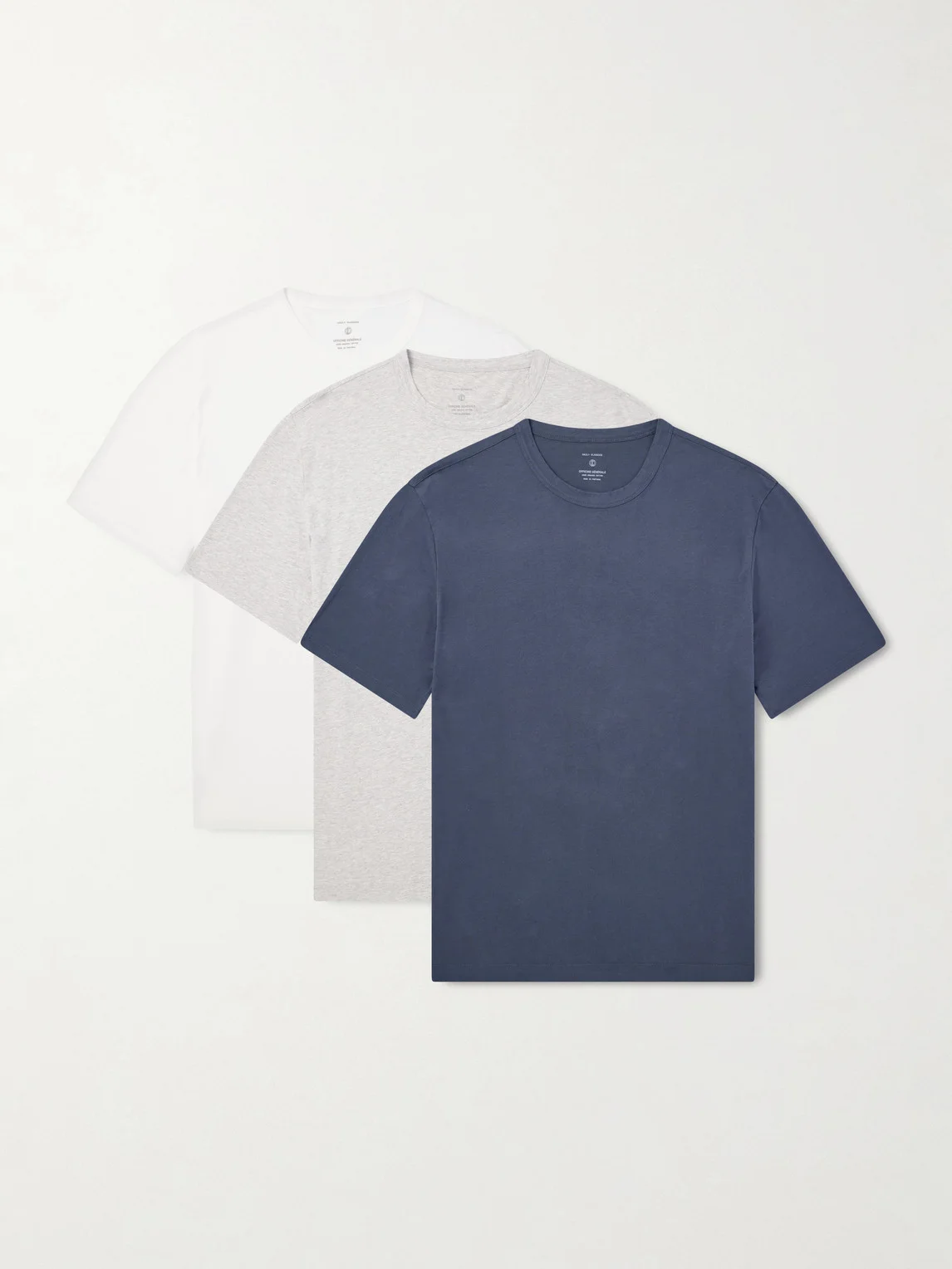 Three-Pack Organic Cotton-Jersey T-Shirt - 1