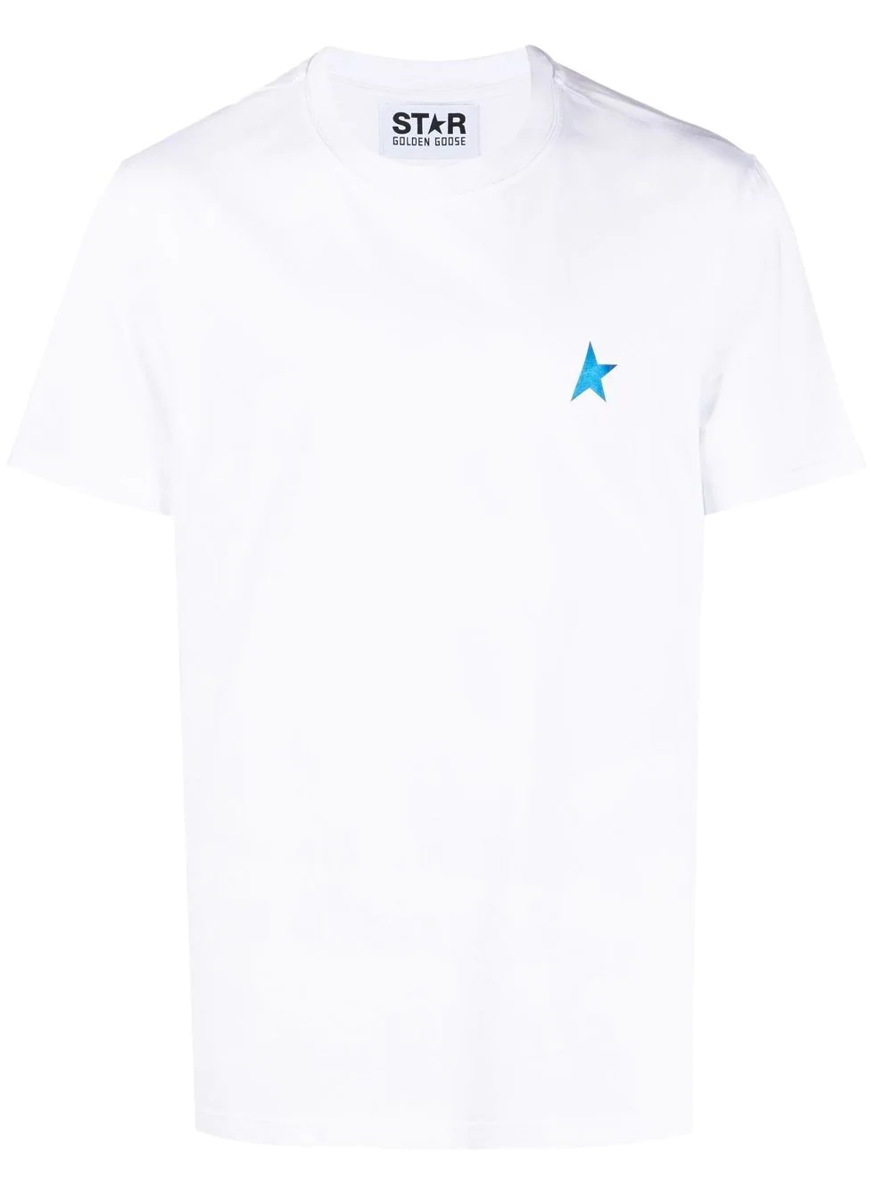 star-print T-shirt - 1