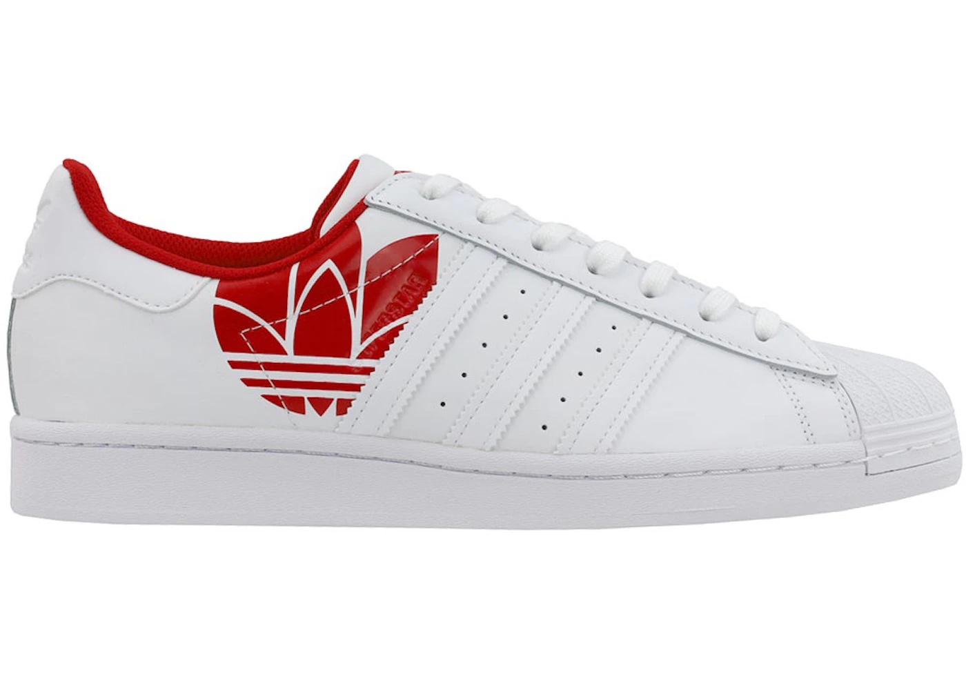 adidas Superstar Scarlet Red Trefoil - 1