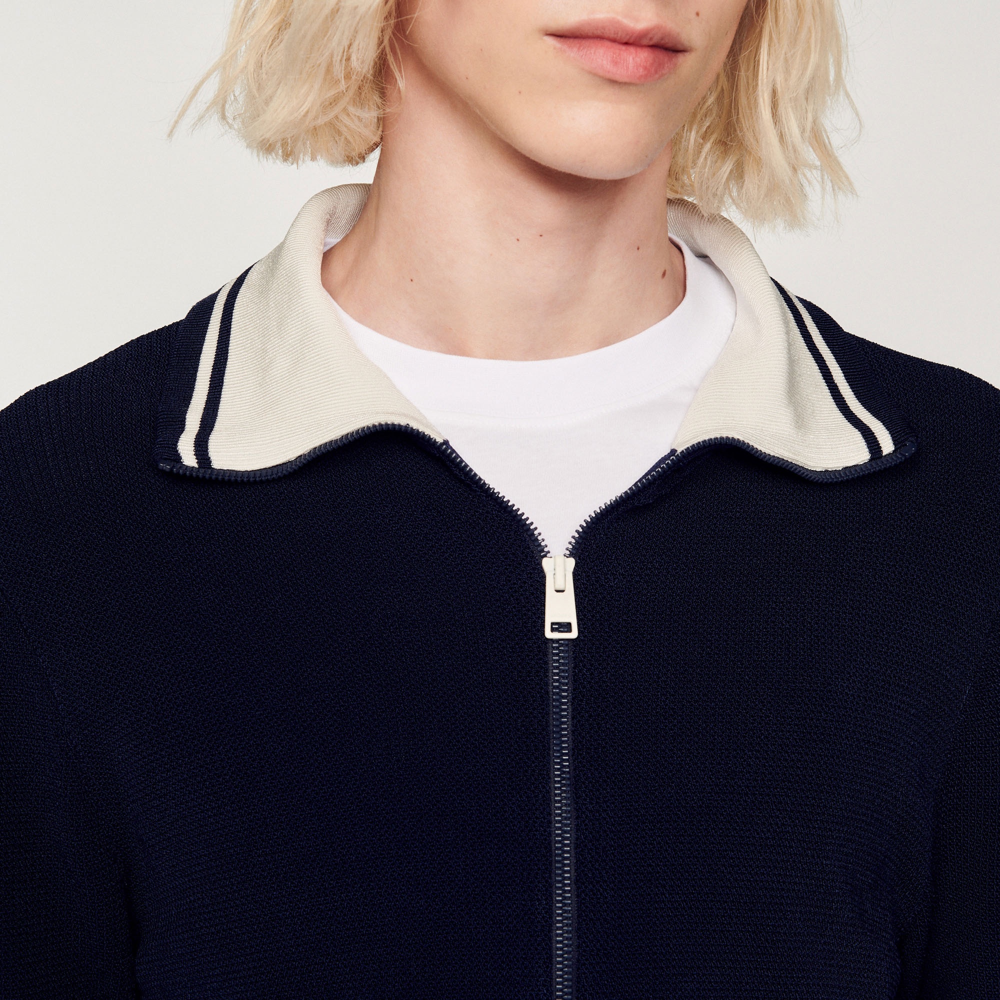 Zipper cardigan - 4