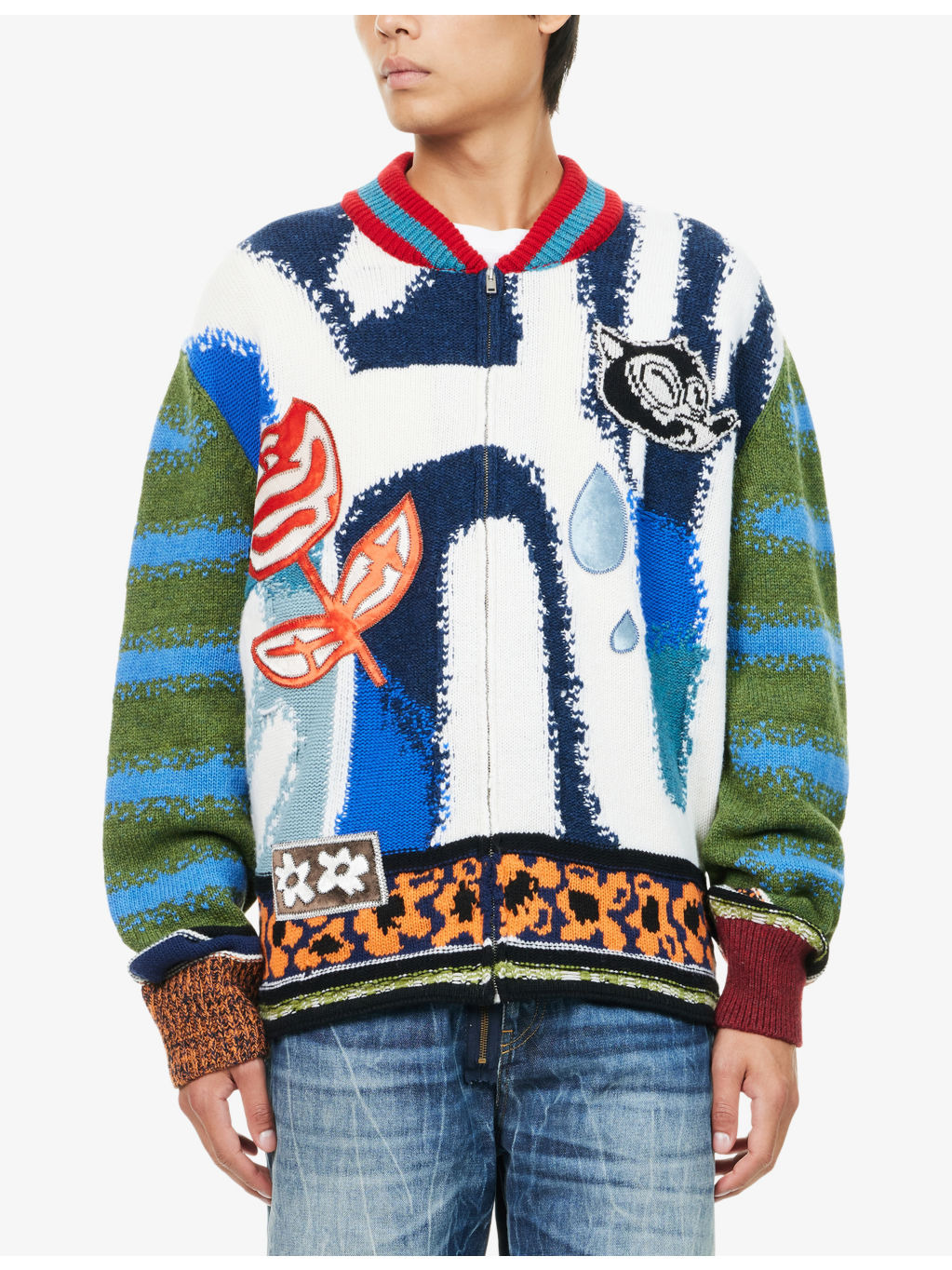 Marni x Slawn Knitted Wool Cardigan - 3