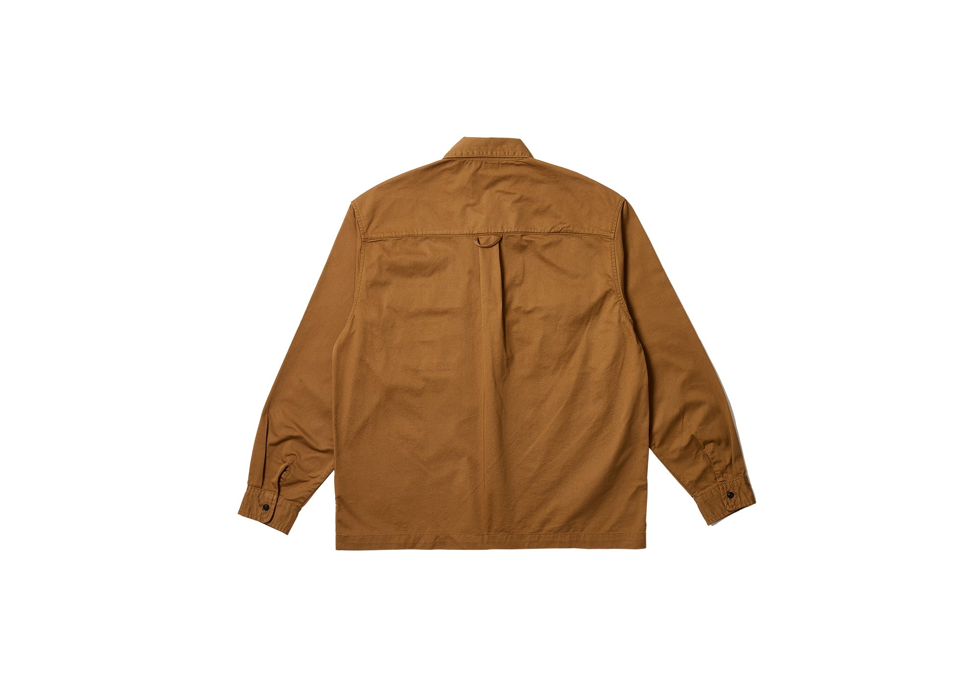 PALACE CARHARTT WIP LONGSLEEVE MASTER SHIRT HAMILTON BROWN - 2