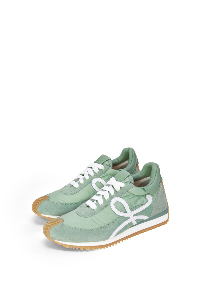 Loewe Flow runner in suede and nylon outlook