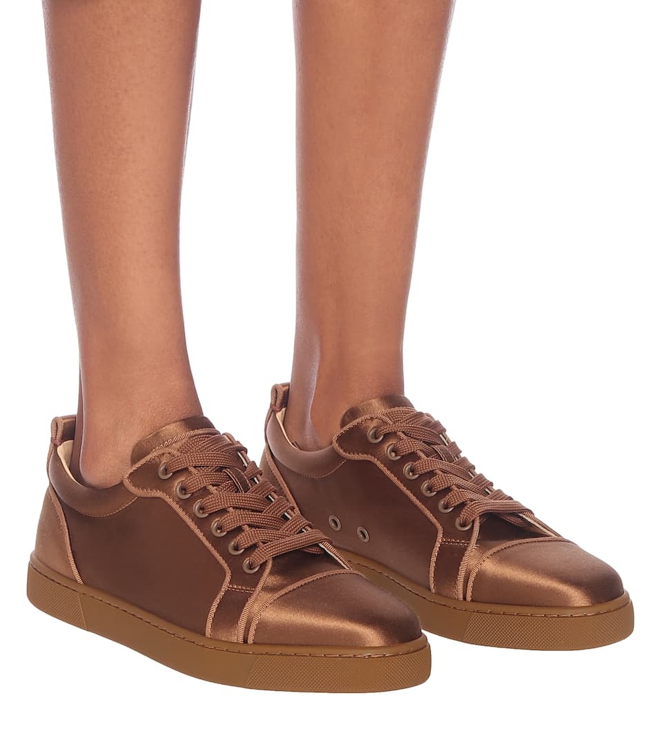 Louis Junior silk-satin sneakers - 5