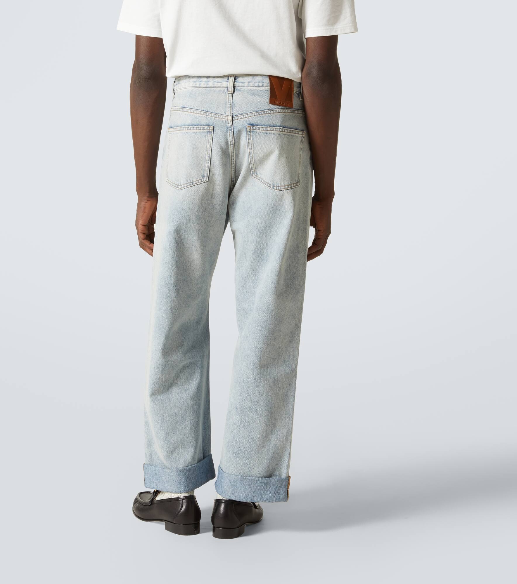 High-rise straight jeans - 4