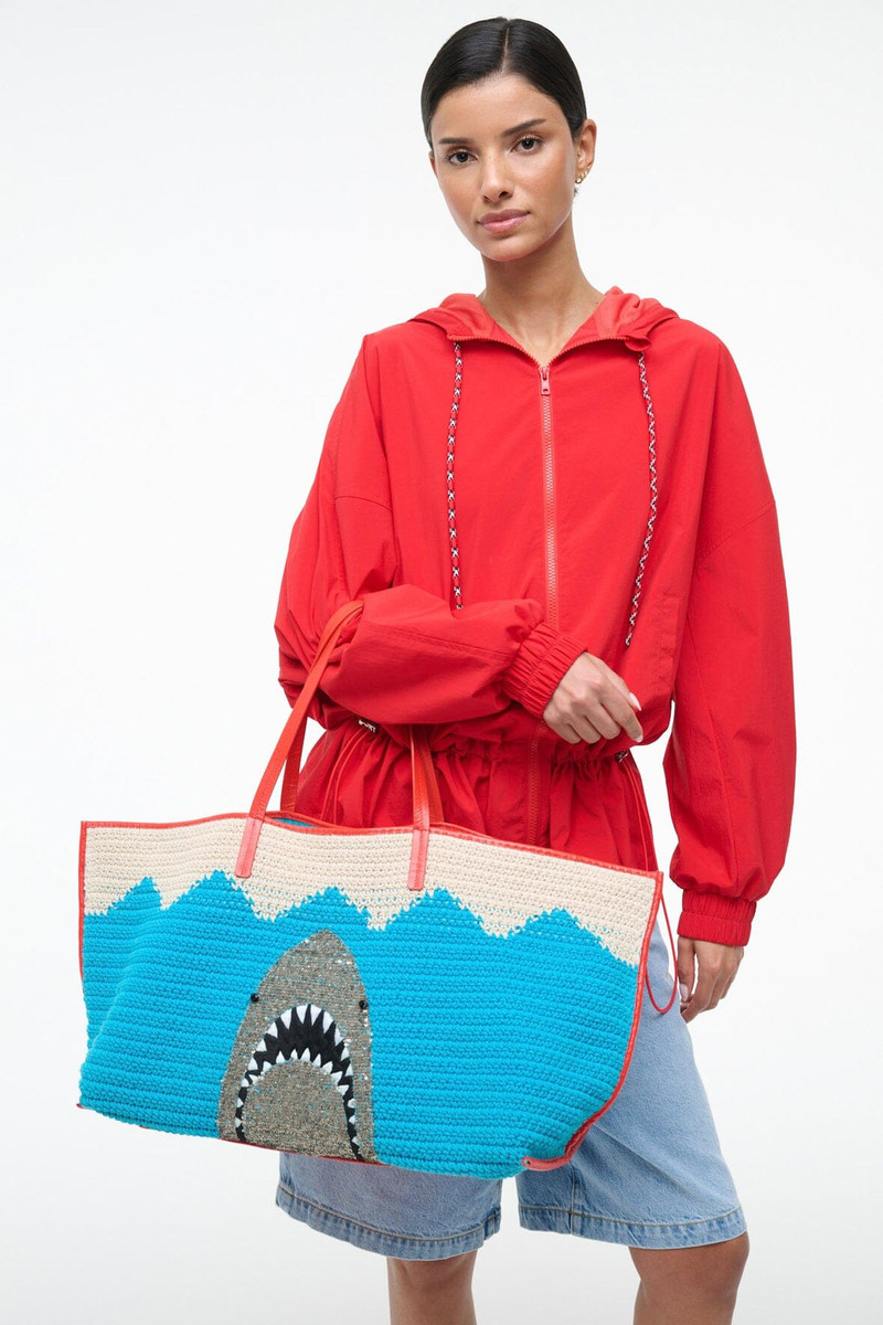 STAUD STAUD CHRISTOS LARGE TOTE GREAT WHITE outlook