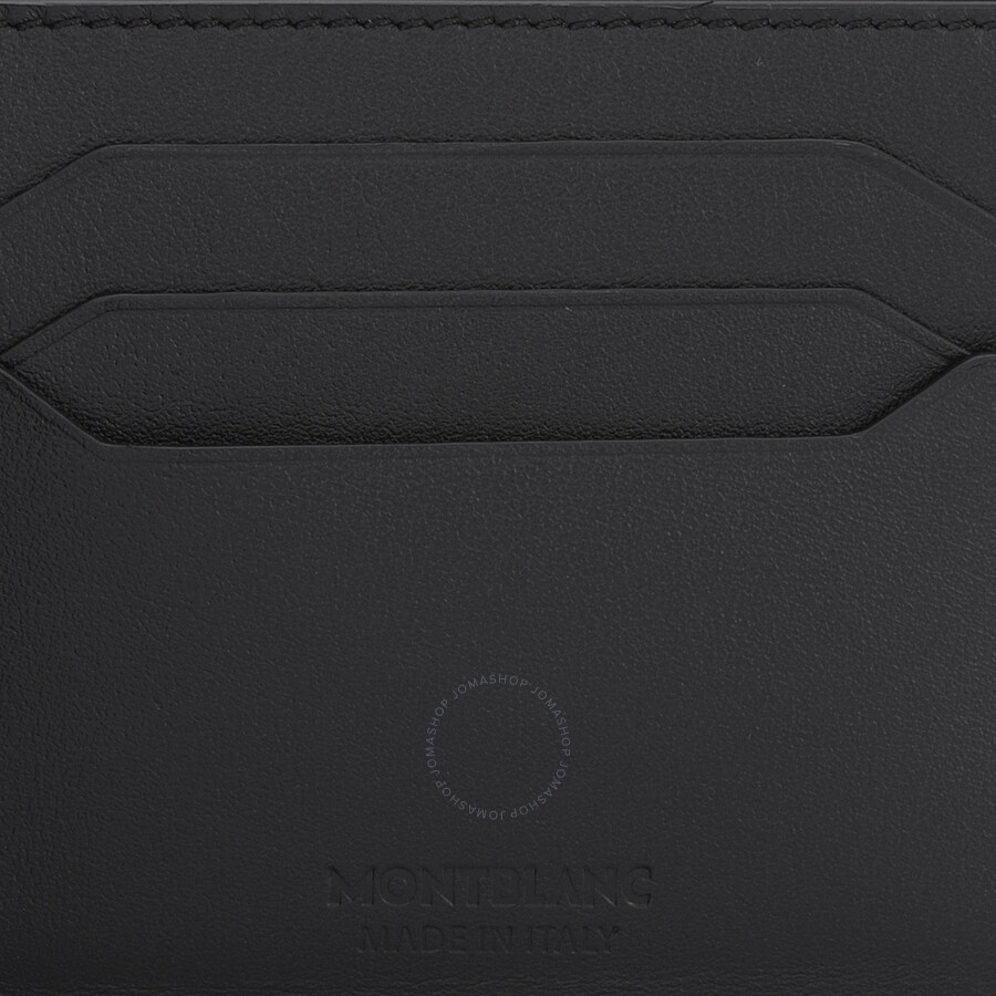 Montblanc Meisterstuck Black Leather Selection Soft Wallet 6cc - 4