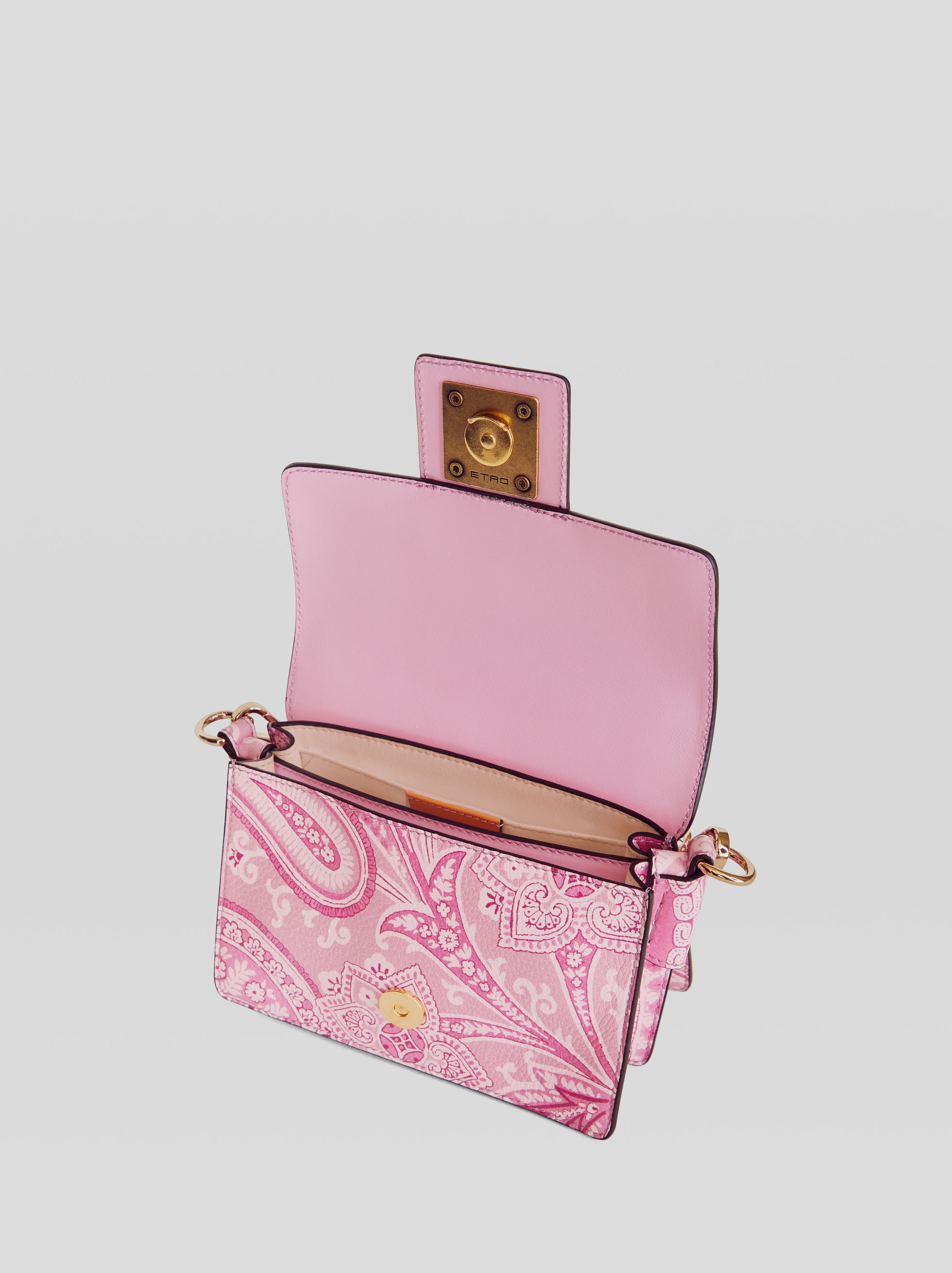 CROWN ME LIQUID PAISLEY HANDBAG - 4