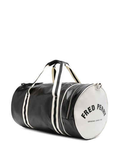 Fred Perry logo-print holdall bag outlook