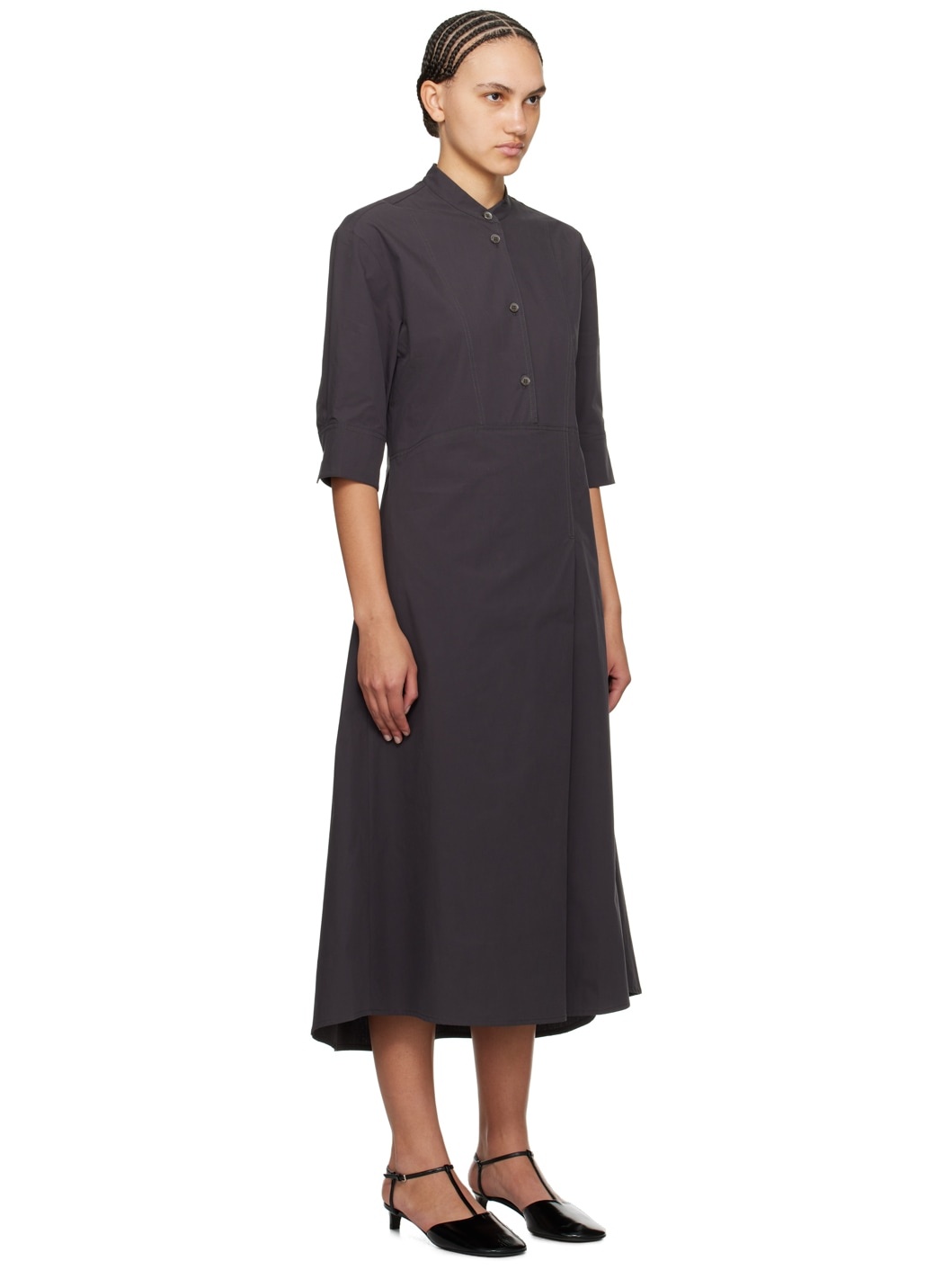 Gray Sabo Midi Dress - 2